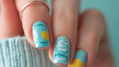 Ocean Vibes: Beachy Nail Art Designs for Summer Fun